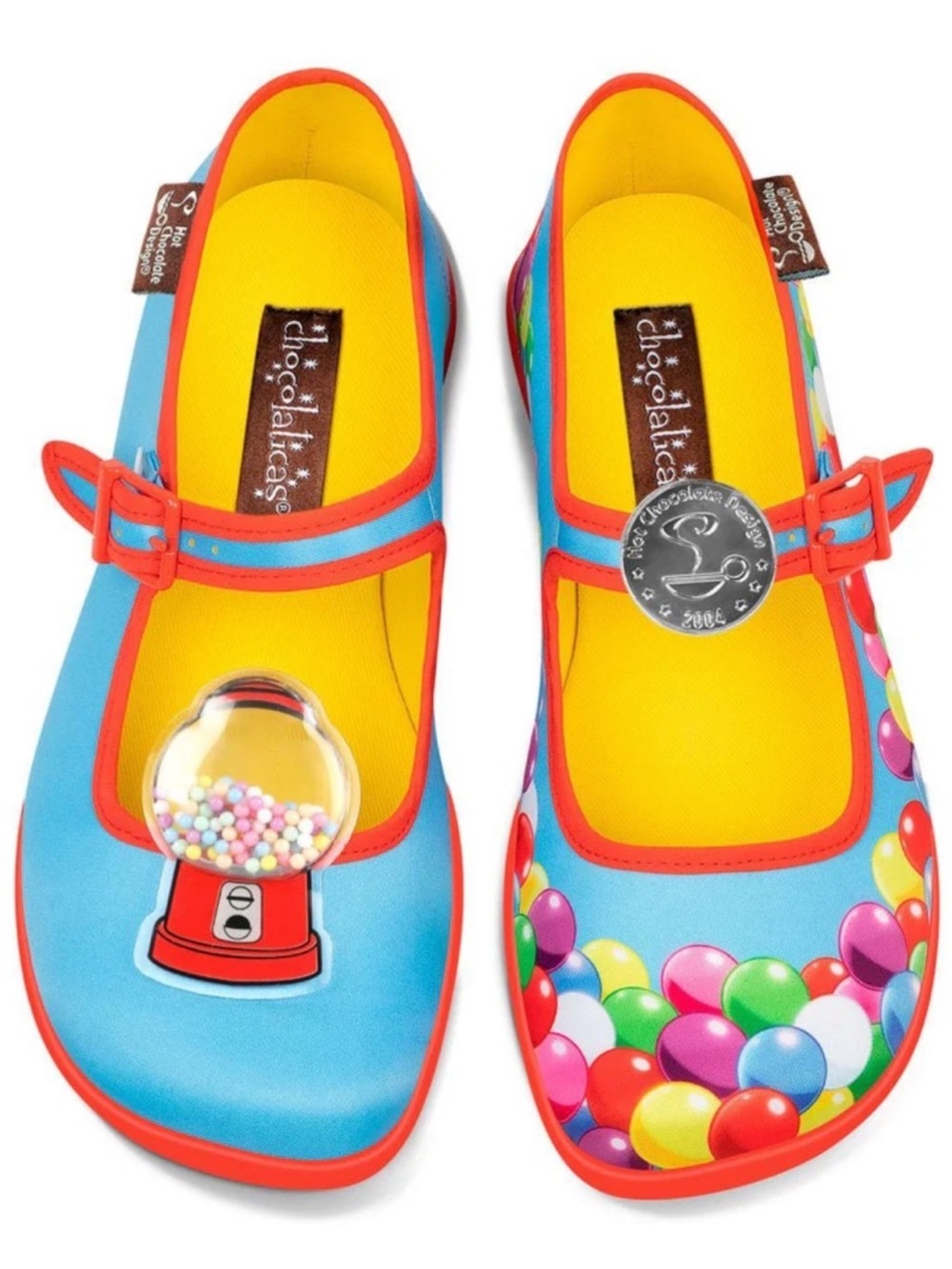 Hot Chocolate Design Chocolaticas Gumball Mary Jane Flats Size 40 US 10